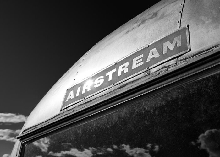 Airstream Greeting Card featuring the photograph Airstream by Dave Bowman