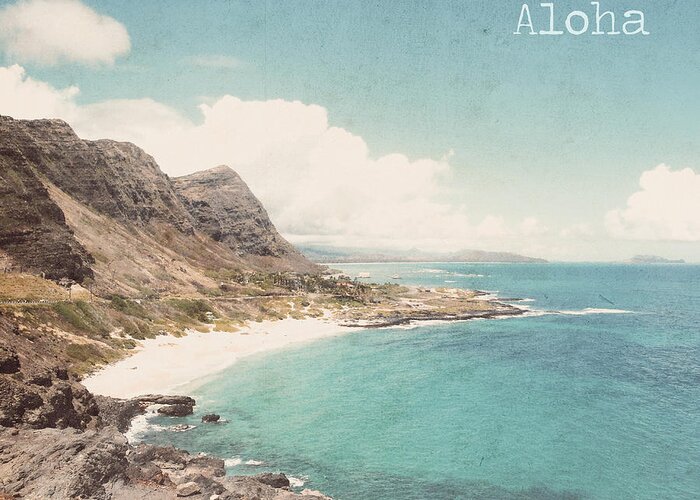 Hawaii Greeting Card featuring the photograph Aloha by Nastasia Cook