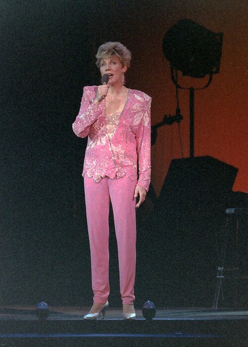 Music Greeting Card featuring the photograph Anne Murray by Mike Martin