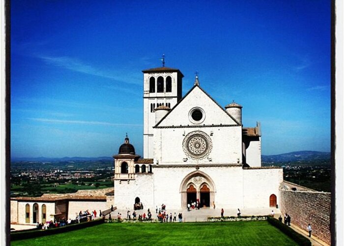 Italy Greeting Card featuring the photograph Assisi by Luisa Azzolini