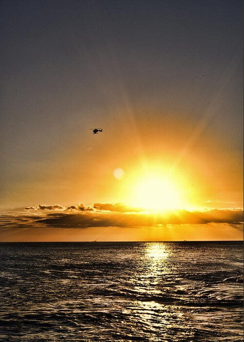 Hawaii Greeting Card featuring the photograph Beautiful Flight by Sheri Bartoszek