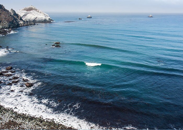 Northern California Greeting Card featuring the photograph Big Sur coastline by Dina Calvarese