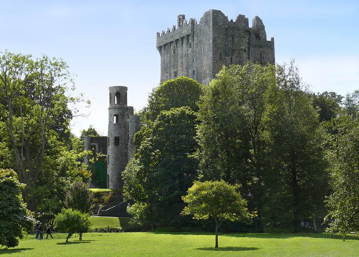 Blarney Castle Greeting Card featuring the photograph Blarney Castle - Ireland by Mike McGlothlen