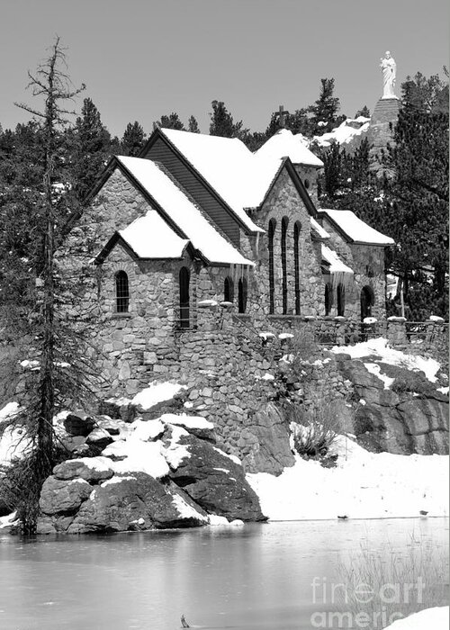 Church Greeting Card featuring the photograph Chapel on the Rocks No. 2 by Dorrene BrownButterfield