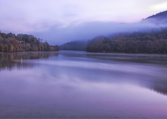 Connecticut River Brattleboro Greeting Card featuring the photograph Connecticut River Dawn by Tom Singleton
