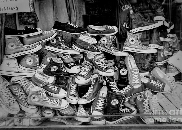 Converse running shoes Photograph Helen Bobis