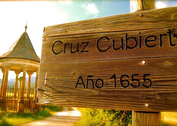 Cruz Cubierta Greeting Card featuring the photograph Cruz Cubierta by HweeYen Ong