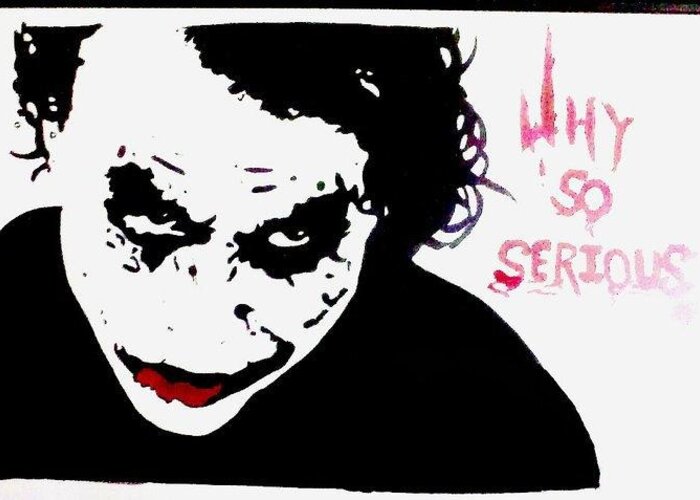 Dark Knight Joker Painting By Priyanka Patil Dark Knight Joker Painting By Priyanka Patil