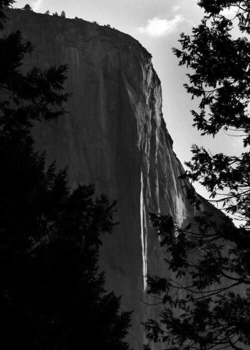 El Cap Greeting Card featuring the photograph El Cap by Steve Parr