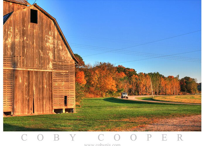 Fall Greeting Card featuring the photograph Fall Drive by Coby Cooper