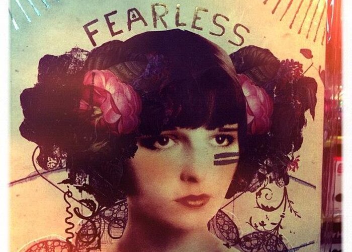 Photo Greeting Card featuring the photograph Fearless (amazing Cover Of Journal by Michael James