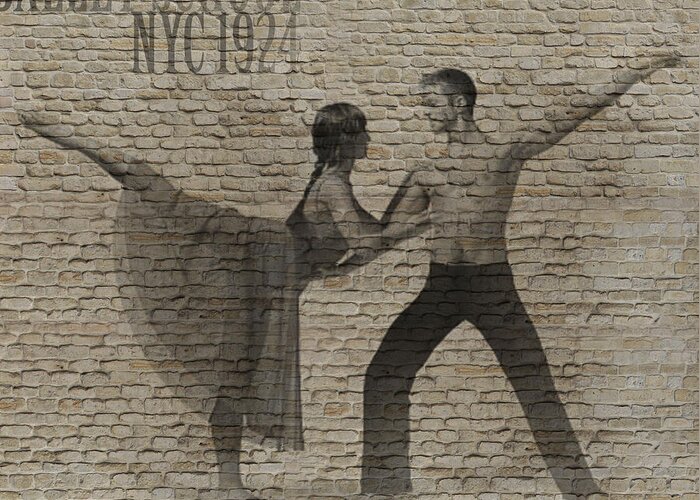 Dancer Greeting Card featuring the photograph Forgotten Romance 2 by Naxart Studio