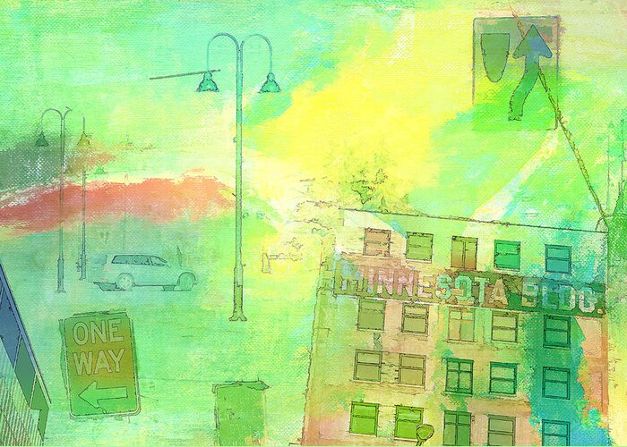 Minnesota Digital Art Greeting Card featuring the photograph Going Places by Susan Stone