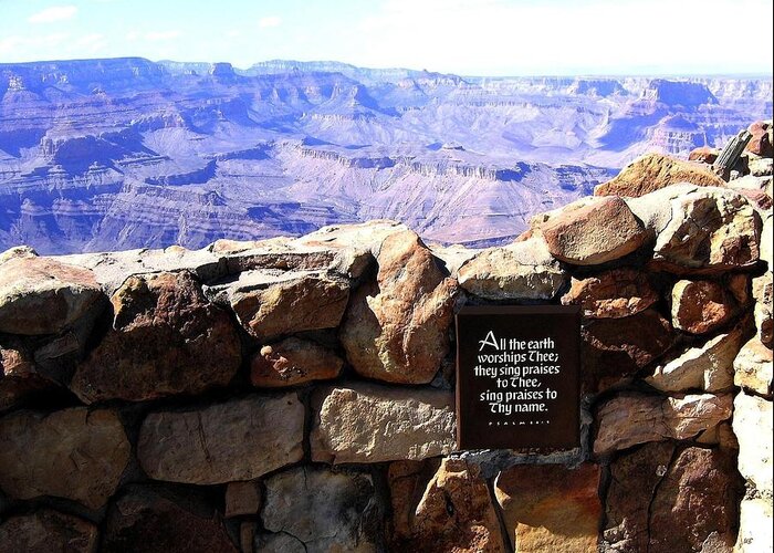Grand Canyon Greeting Card featuring the photograph Grand Canyon 35 by Will Borden