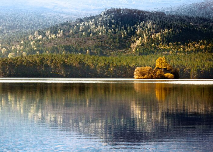 Scotland Greeting Card featuring the photograph Highland reflections by Dorit Fuhg