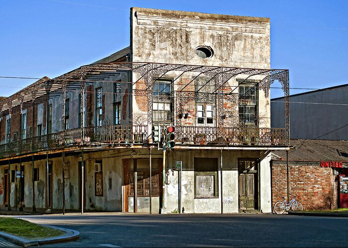 New Orleans Greeting Card featuring the photograph History Lesson by Steve Harrington