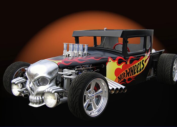 Hot Greeting Card featuring the photograph Hot Wheels Halloween by Bill Dutting