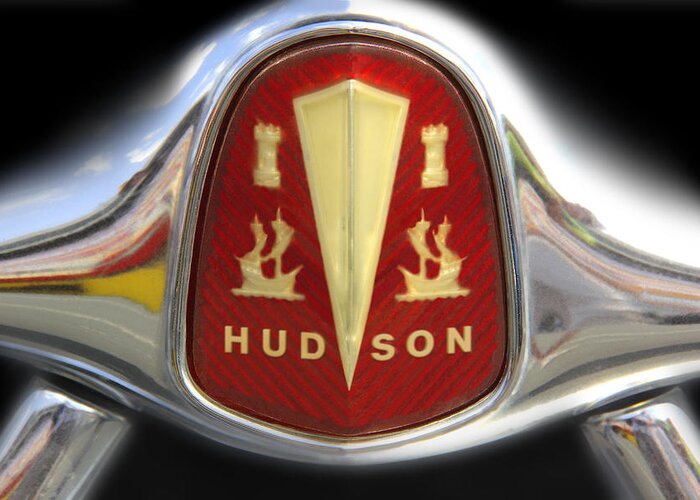 Hudson Greeting Card featuring the photograph Hudson Grill Ornament by Mike McGlothlen