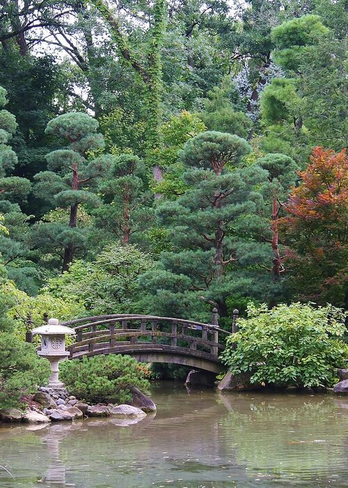 Nature Greeting Card featuring the photograph Japanese Garden by Bruce Bley