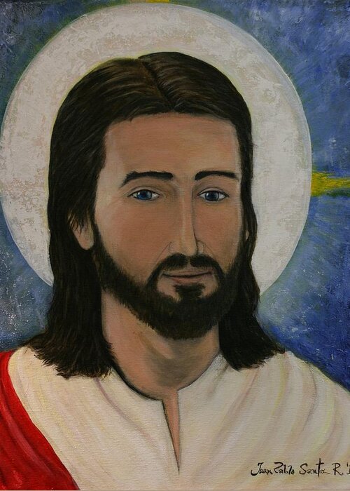 Jesus Painting by Juan Pablo Santos