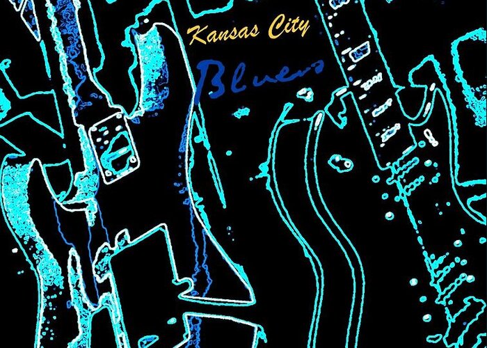 Kansas City Greeting Card featuring the photograph Kansas City Blues by Chris Berry