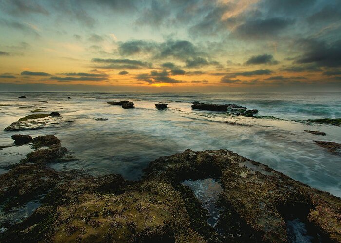 San Diego Greeting Card featuring the photograph La Jolla After Sunset by Joel Olives