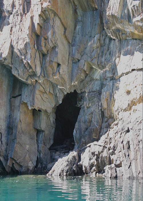 Cave Greeting Card featuring the photograph Magical Cave by Cathie Douglas