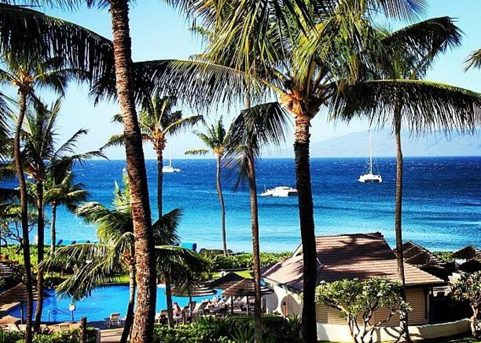 Beautiful Greeting Card featuring the photograph Maui,hawaii #zialea #sky #beautiful by Leonie Leotta