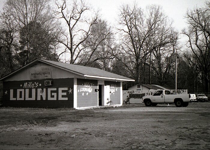 Louisiana Greeting Card featuring the photograph Mike's Lounge by Doug Duffey