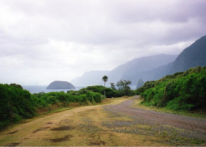Molokai Hawaii Photographs Greeting Card featuring the photograph Molokai Coast by C Sitton