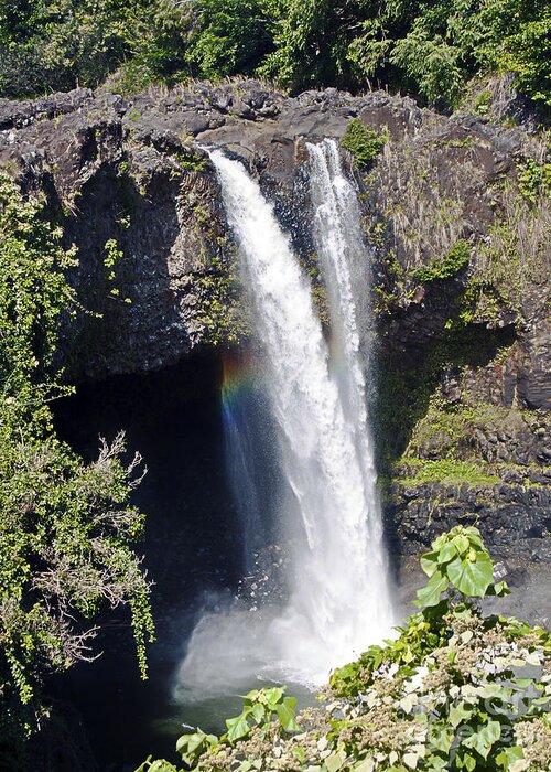 Fine Art Photography Greeting Card featuring the photograph Rainbow Falls II by Patricia Griffin Brett