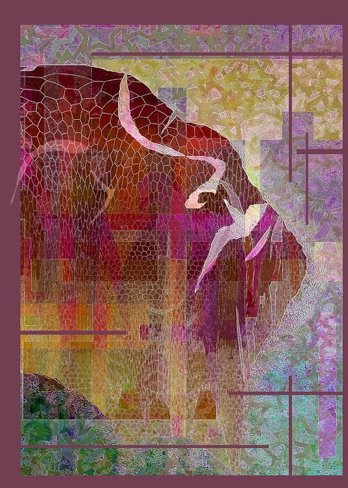 Resignation Greeting Card featuring the digital art Resilient by Ginny Schmidt