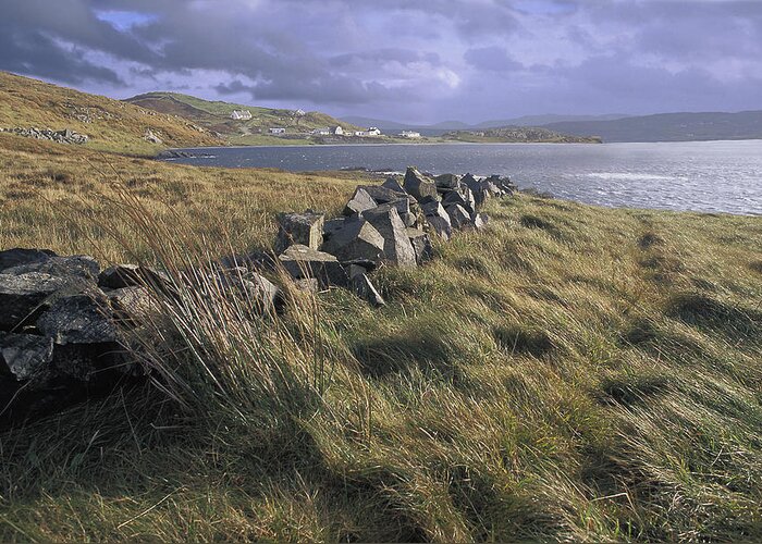 Remote Peninsula West Coast Ireland Greeting Card featuring the photograph Rosguill Peninsula by John Farley