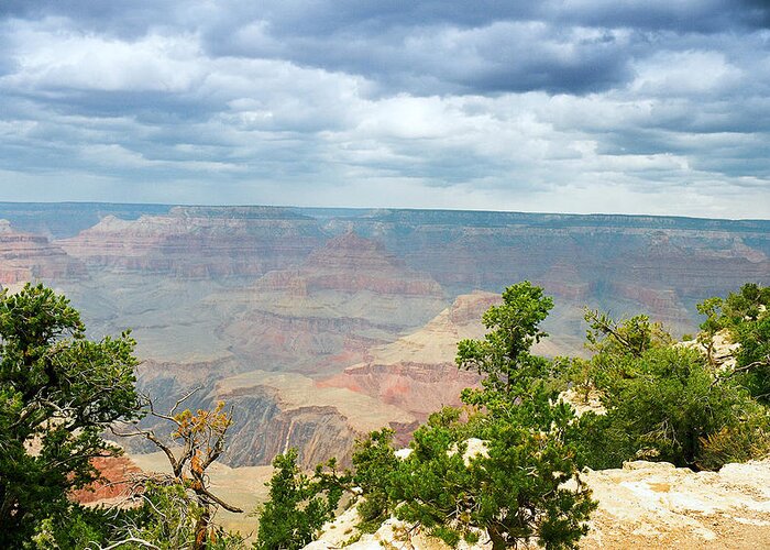 Grand Canyon Greeting Card featuring the photograph Scenic Grand Canyon 21 by M K Miller