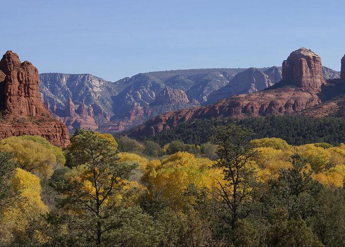 Sedona Greeting Card featuring the photograph Sedona Country by Jerry Cahill