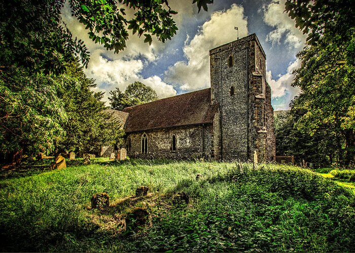 Church Greeting Card featuring the photograph St Andrews Church by Chris Lord