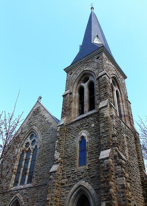Hovind Greeting Card featuring the photograph St. Paul's Episcopal Church 6 by Scott Hovind