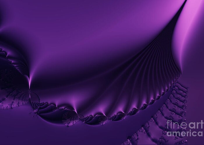 Fractal Greeting Card featuring the digital art Stairway To Heaven . S18 by Wingsdomain Art and Photography