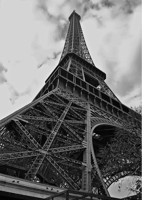 Eiffel Tower Greeting Card featuring the photograph Still Standing by Eric Tressler