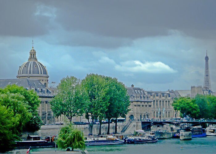 Paris Greeting Card featuring the photograph Summer in Paris by Tony Grider