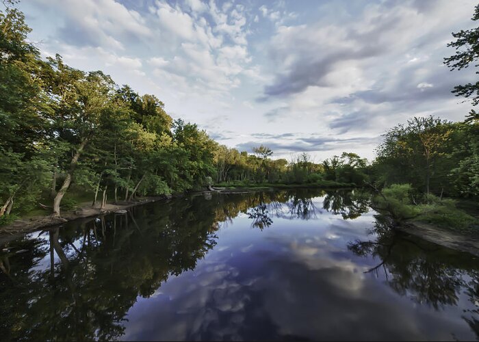 Concord River Greeting Card featuring the photograph The Concord River by Kate Hannon