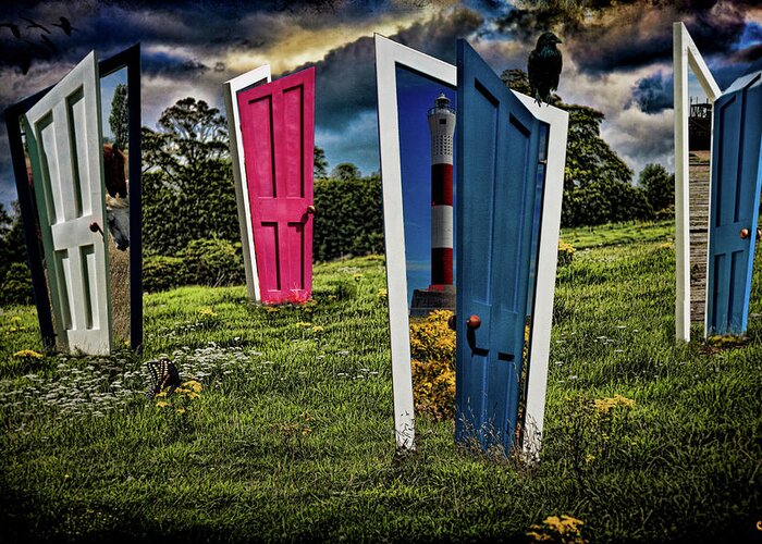 Doors Greeting Card featuring the photograph The Doors of Perception by Chris Lord