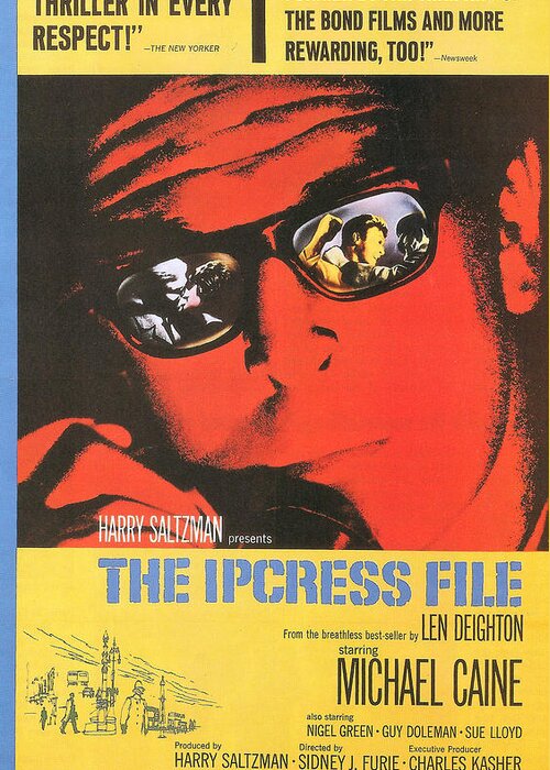 The Ipcress File Greeting Card featuring the photograph The Ipcress File by Georgia Fowler