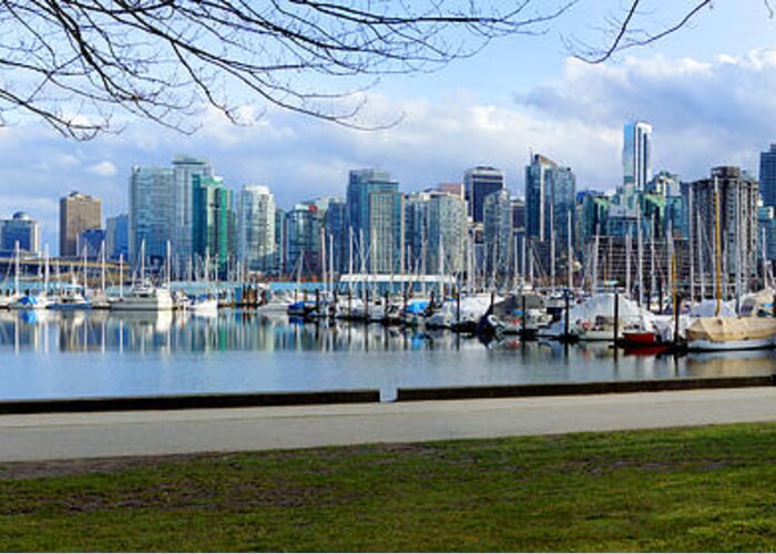 Canada Greeting Card featuring the photograph Vancouver Canada by Wendy Emel