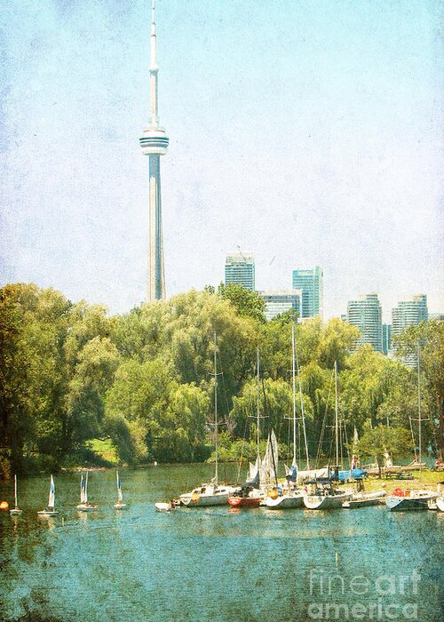 Toronto Greeting Card featuring the photograph Vintage Toronto by Traci Cottingham