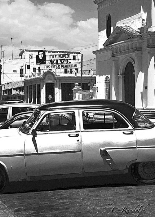 Cuba Greeting Card featuring the photograph Vive by Cheri Randolph