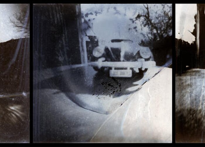 Photography Greeting Card featuring the photograph VW Beetle Triptych by Jodi Hersh