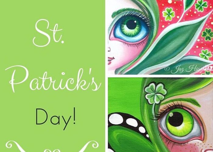 Irish Greeting Card featuring the photograph 🍀 May The Luck Of The Irish Be With by Jaz Higgins
