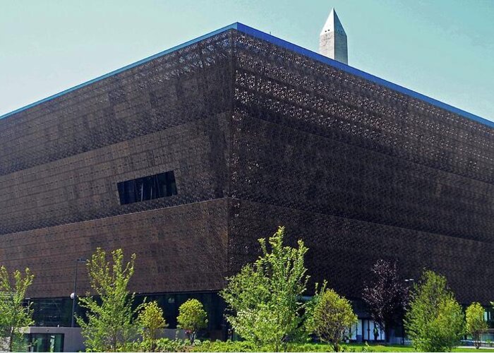 National Museum Of African American History And Culture Greeting Card featuring the photograph African American Museum 1 #1 by Ron Kandt