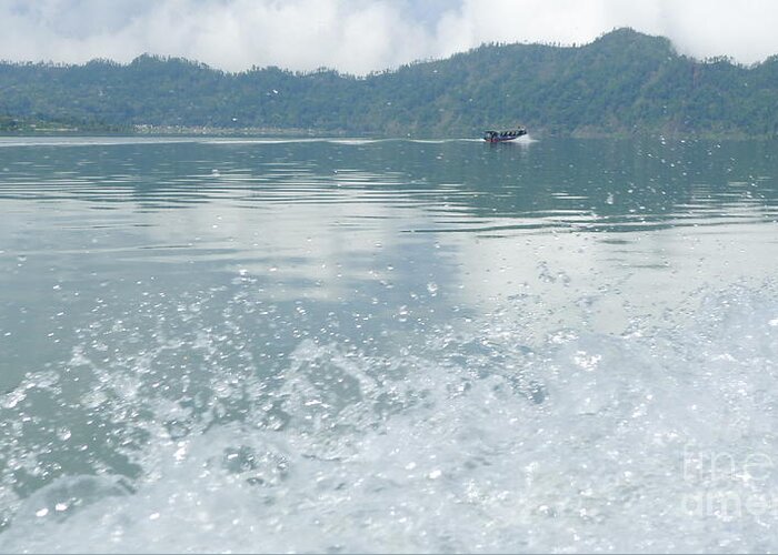 Bali Greeting Card featuring the photograph Bali River #1 by Nora Boghossian